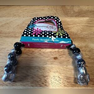 Everything Mary Plastic Beaded Handle One Pair